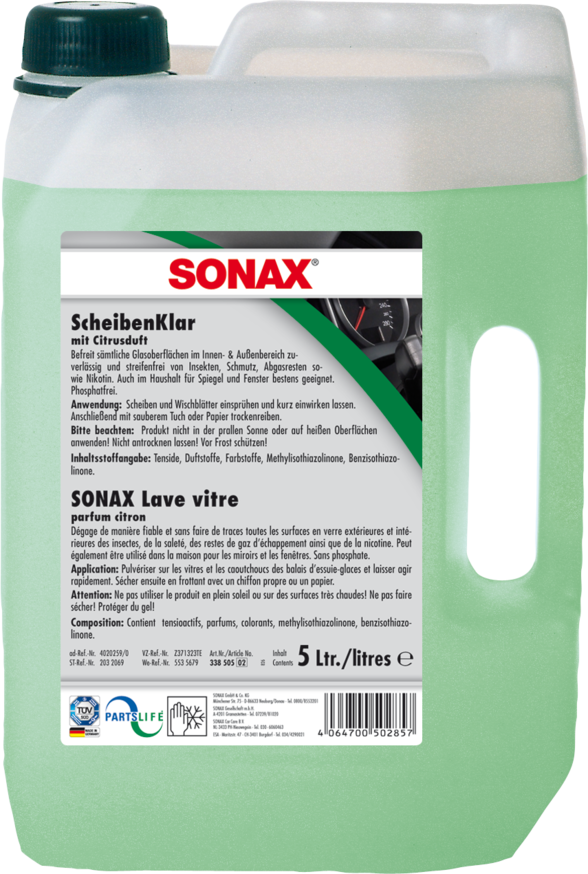 SONAX Limpia cristales 5L