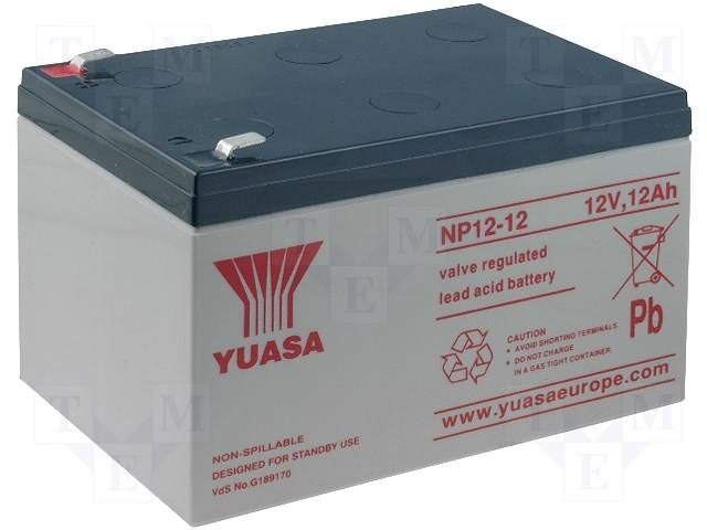 Batería de moto YUASA - NP12-12
