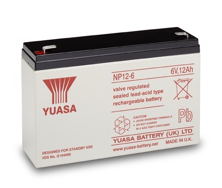Batería de moto YUASA - NP12-6
