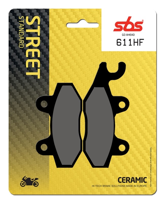 Pastillas de freno HF - Ceramic SBS - 611HF