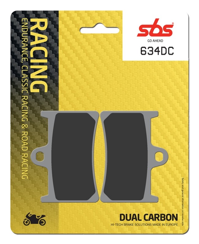 Pastillas de freno DC - Dual Carbon SBS - 634DC