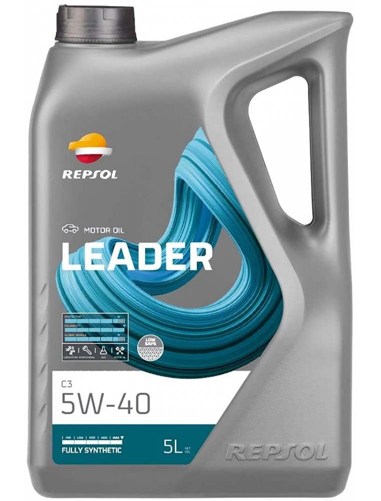 Aceite Repsol Leader 5W40 C3 5L (Antiguo Premium Tech)