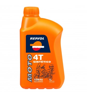 Aceite REPSOL Moto Sintético 4T 10W40 1L