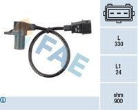 Sensor de cigüeñal FAE 79051
