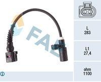 Sensor de velocidad de rueda - ABS FAE 78279