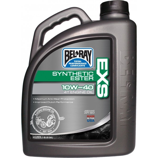 Aceite Bel-Ray 4T EXS Full Synthetic Ester 10W40 4L