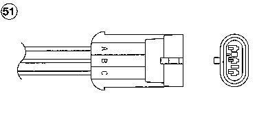 Sonda lambda NGK - OTA6F-3A1