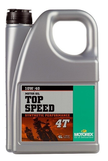 Aceite MOTOREX Top Speed MC 4T 10W40 4L