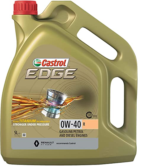 Aceite Castrol EDGE Fluid Titanium 0W40 R 5L