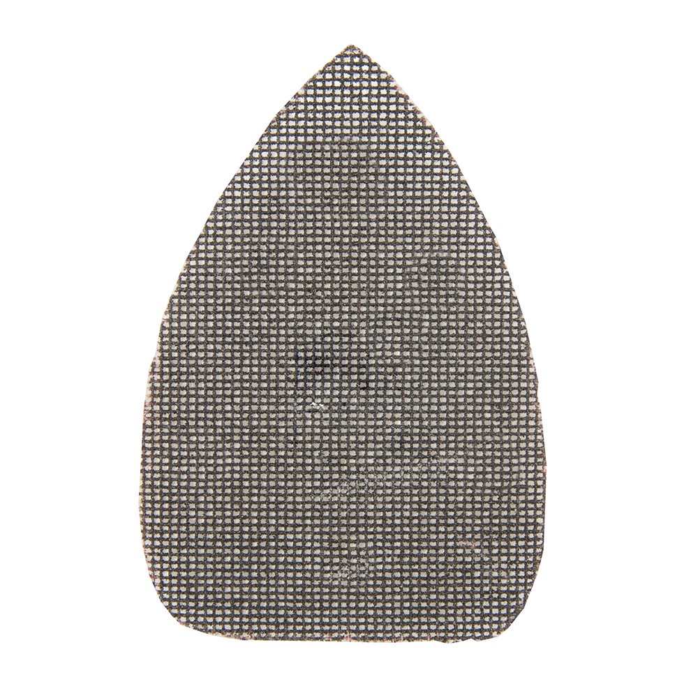 Mallas abrasivas triangulares autoadherentes 140 x 100 mm, 10 piezas Grano 80