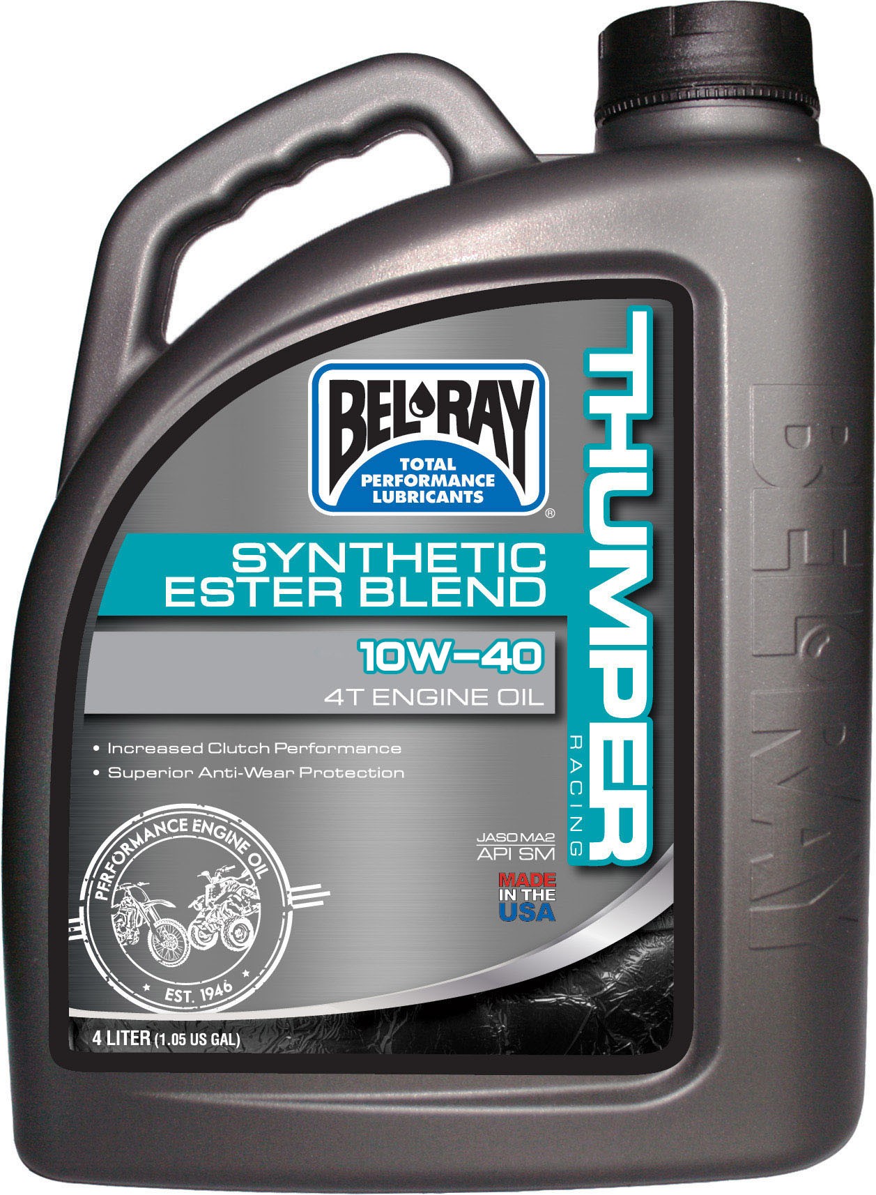 Aceite Bel-Ray 4T Thumper Racing Syn Ester Blend 10W40 4L