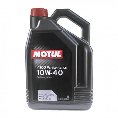 Aceite MOTUL 4100 Performance 10W40 5L