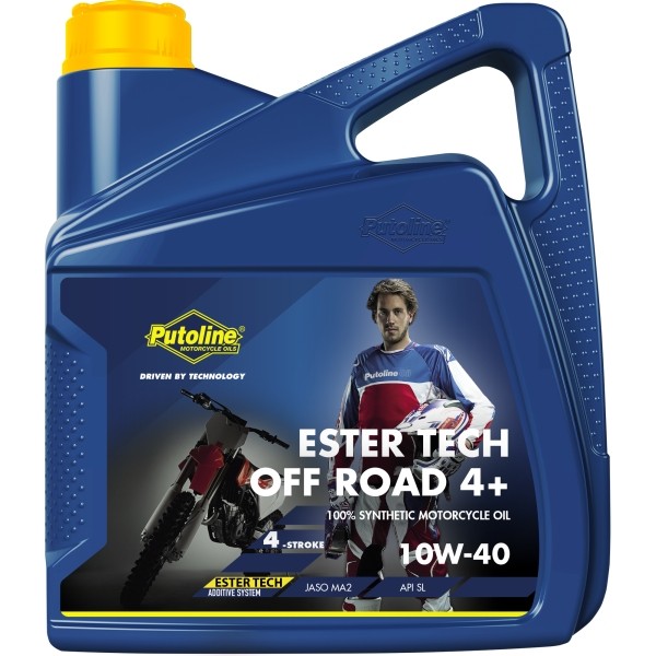 Aceite Putoline Ester Tech Off Road 4+ 10W40 4L