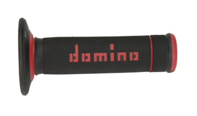Puños Domino Off Road X-Treme Negro - Rojo