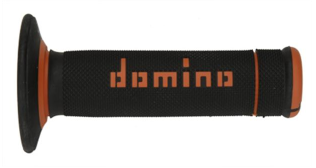Puños Domino Off Road X-Treme Negro - Naranja