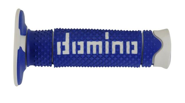 Puños Domino DSH Off Road Azul - Blanco