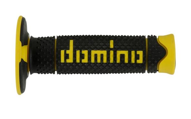 Puños Domino DSH Off Road Negro - Amarillo