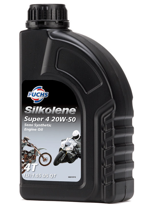 Aceite Silkolene 4T Super 4 20W50 1L