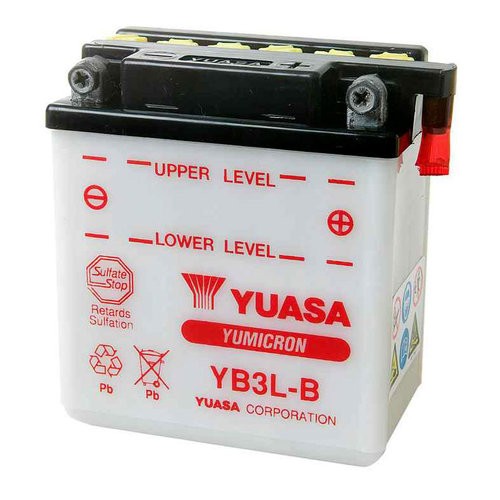 Batería de moto 12V 3AH YUASA - YB3L-B
