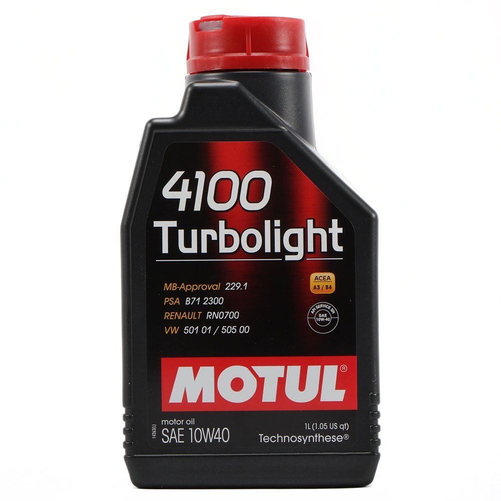 Aceite MOTUL 4100 Turbolight 10W40 1L