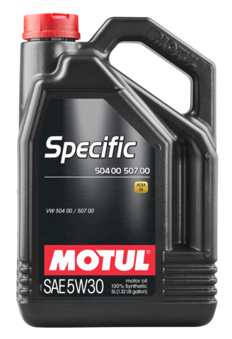 Aceite MOTUL Specific VW 504.00-507.00 5W30 5L