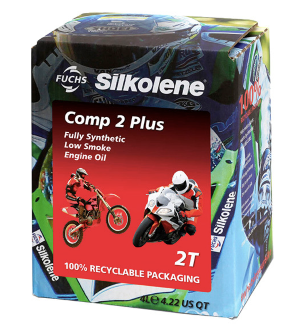 Aceite Silkolene 2T Comp 2 Plus 4L