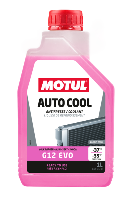 Anticongelante MOTUL Autocool G12 EVO -37ºC 1L