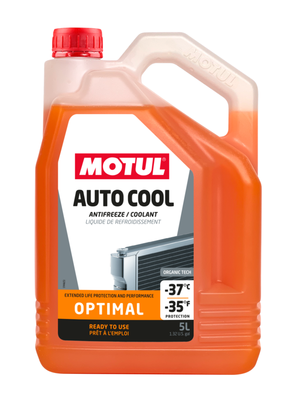 Anticongelante MOTUL Autocool OPTIMAL -37ºC 5L
