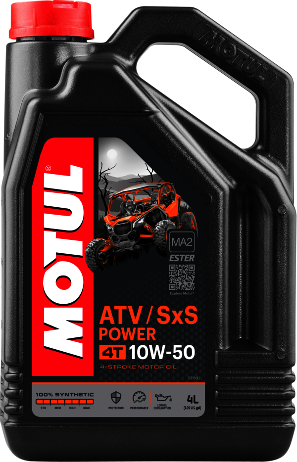 Aceite MOTUL ATV SXS Power 4T 10W50 4L