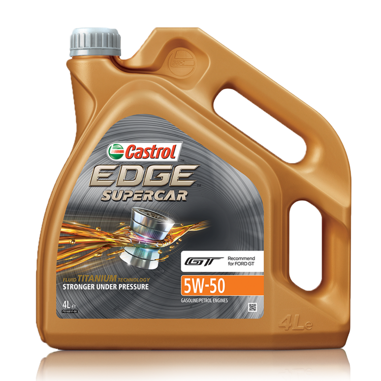 Aceite Castrol EDGE SUPERCAR 5W50 4L