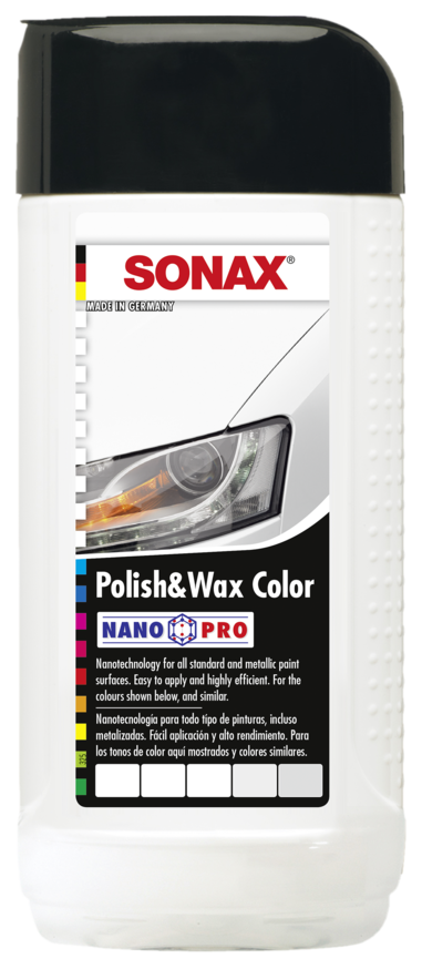 SONAX Cera de color nanopro blanco 500ml