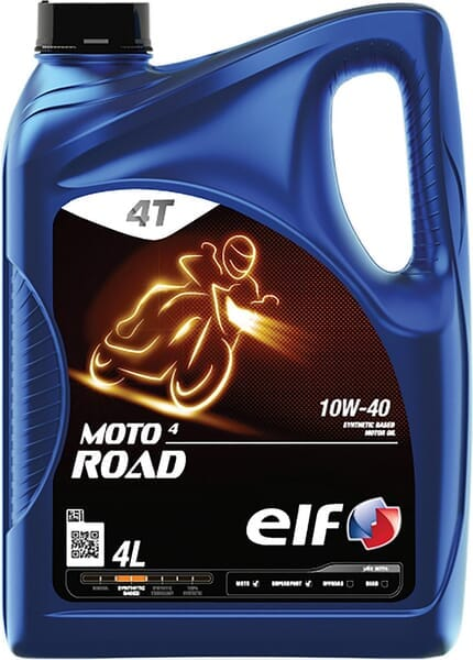 Aceite ELF Moto 4 Road 10W40 4L