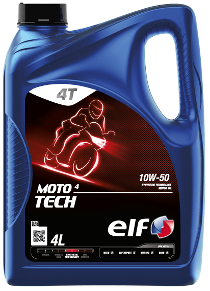 Aceite ELF Moto 4 Tech 10W50 4L