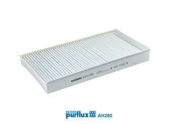 Filtro, aire habitáculo PURFLUX AH280
