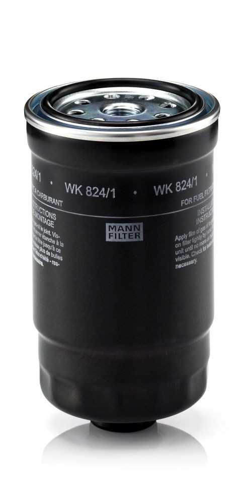 Filtro combustible MANN-FILTER WK824/1