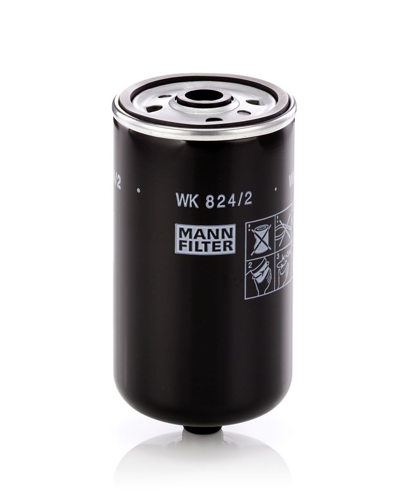 Filtro combustible MANN-FILTER WK824/2