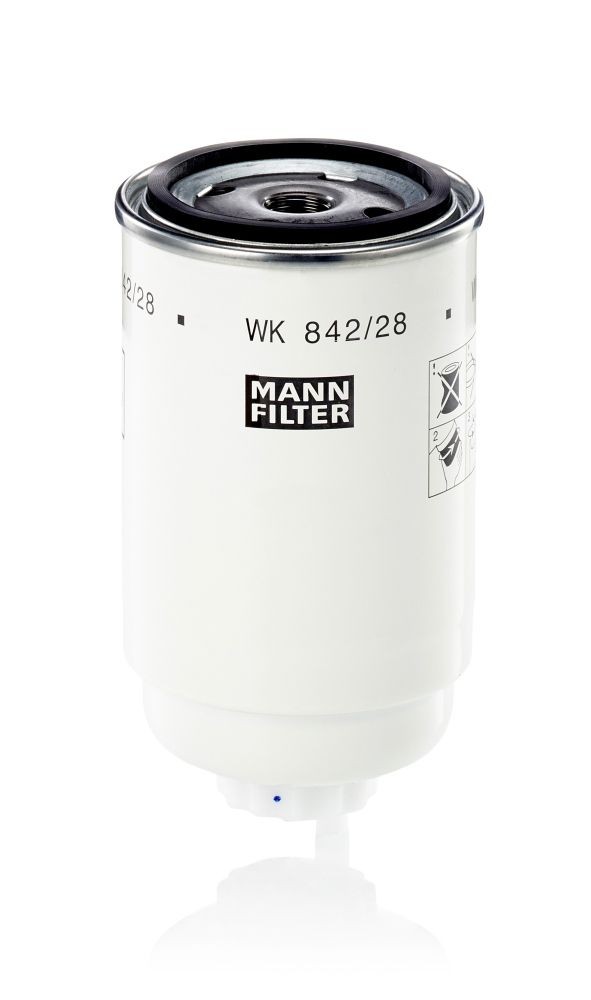 Filtro combustible MANN-FILTER WK842/28