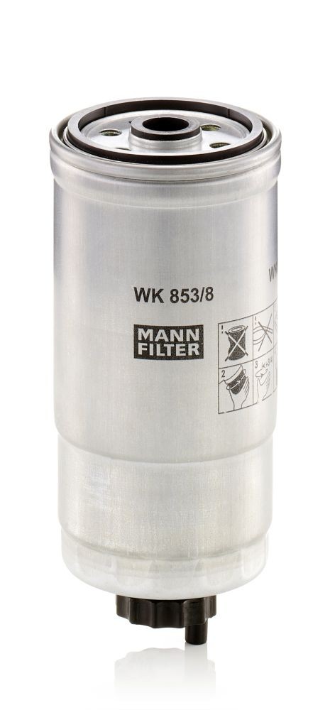 Filtro combustible MANN-FILTER WK853/8
