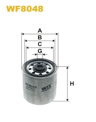 Filtro combustible WIX WF8048