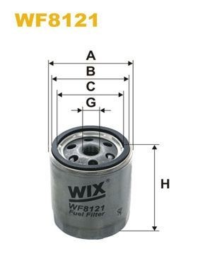 Filtro combustible WIX WF8121