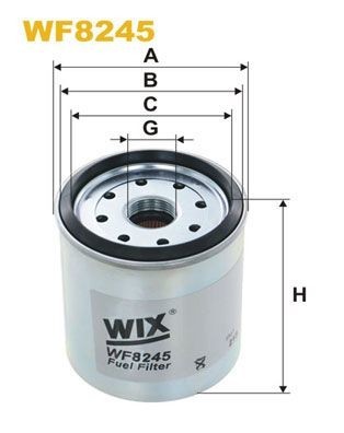 Filtro combustible WIX WF8245