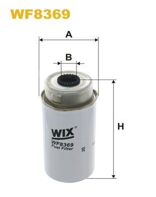 Filtro combustible WIX WF8369
