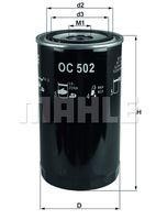 Filtro de aceite MAHLE OC502