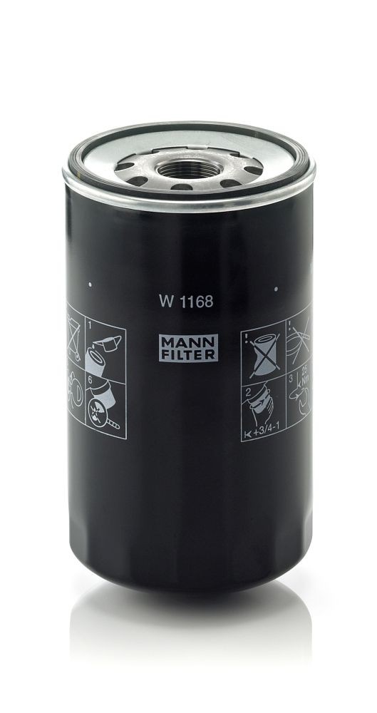 Filtro de aceite MANN-FILTER W1168