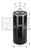 Filtro de aceite MANN-FILTER W12205/1