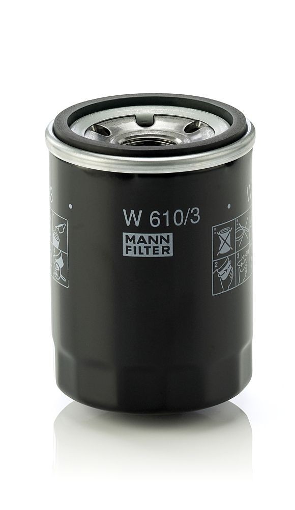 Filtro de aceite MANN-FILTER W610/3
