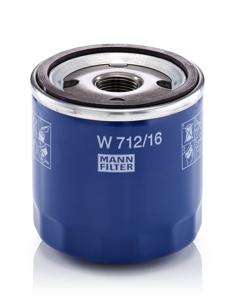 Filtro de aceite MANN-FILTER W712/16