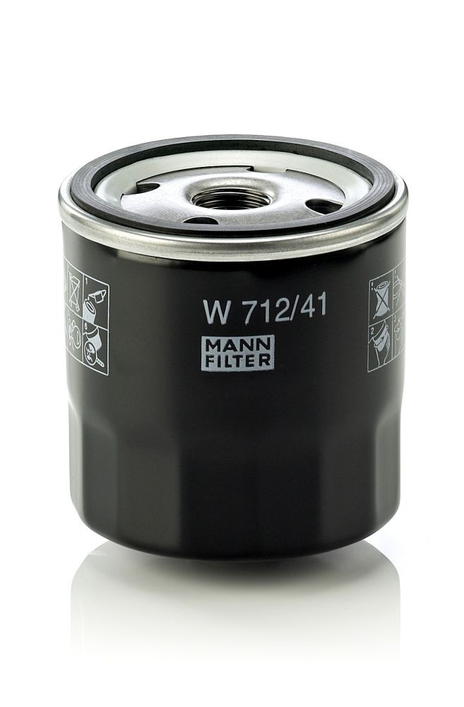 Filtro de aceite MANN-FILTER W712/41