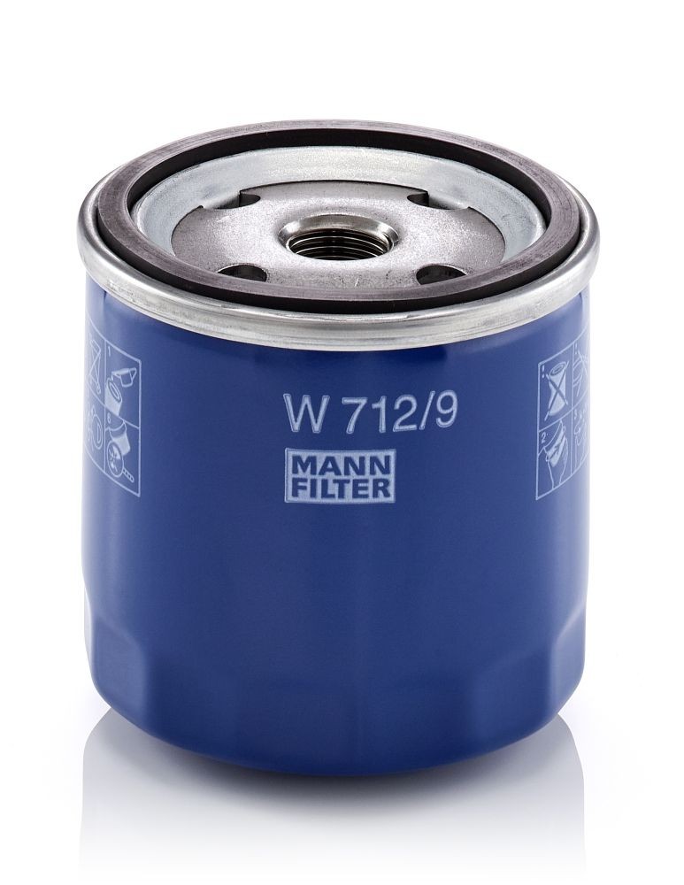 Filtro de aceite MANN-FILTER W712/9