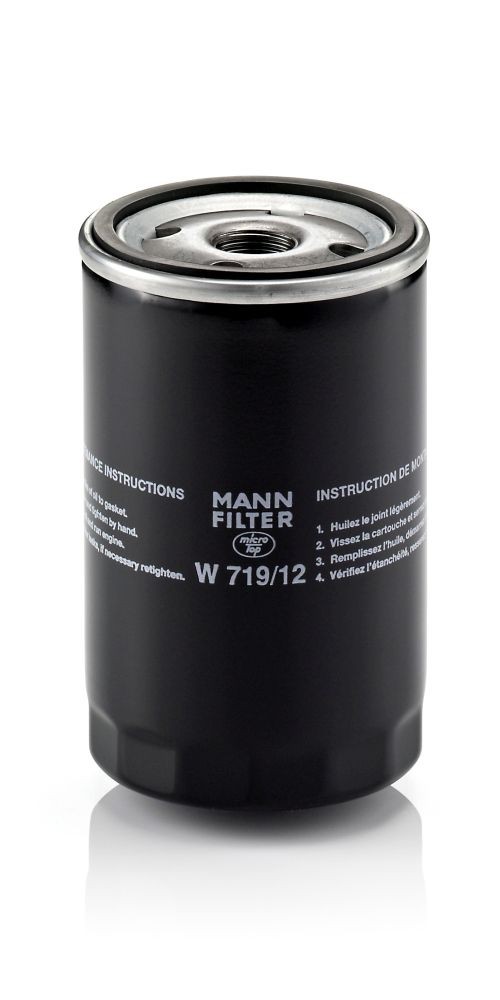 Filtro de aceite MANN-FILTER W719/12